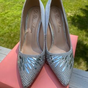 Silver heels